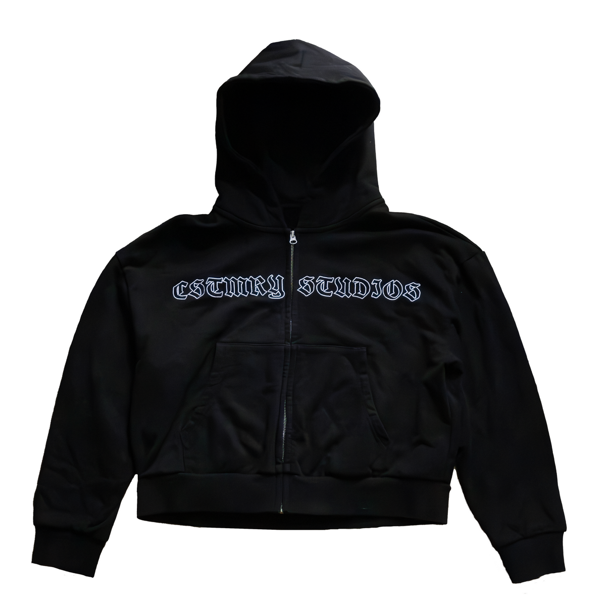 "THE" ZIP UP (BLACK)
